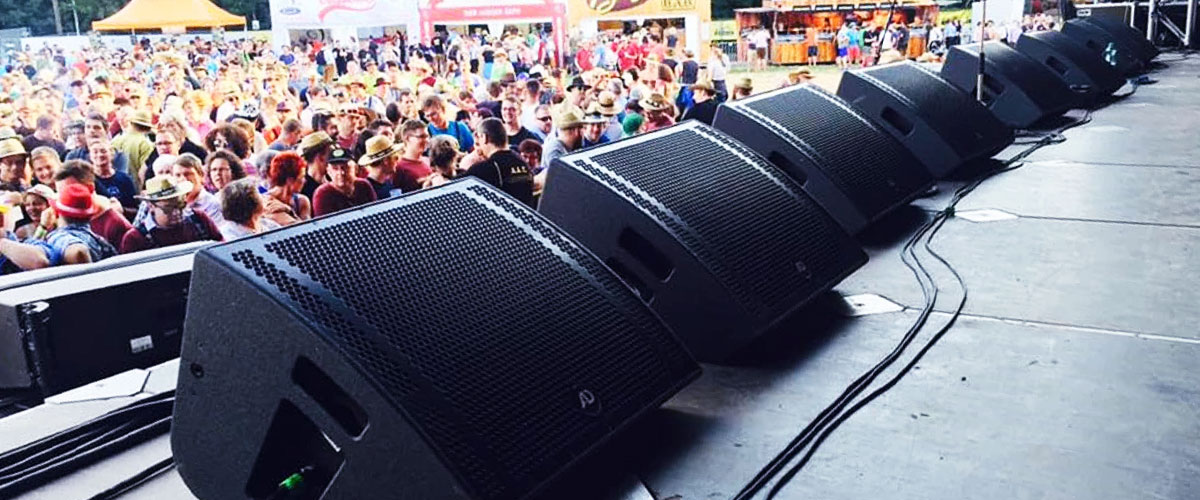 types of stage monitors
